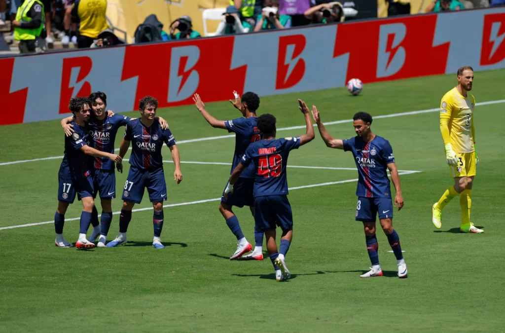 PSG first win at cwc