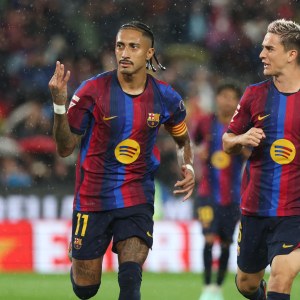 Raphinha Hat-Trick Powers Barcelona to Historic Seven Goal Thrashing Over Racing Santander